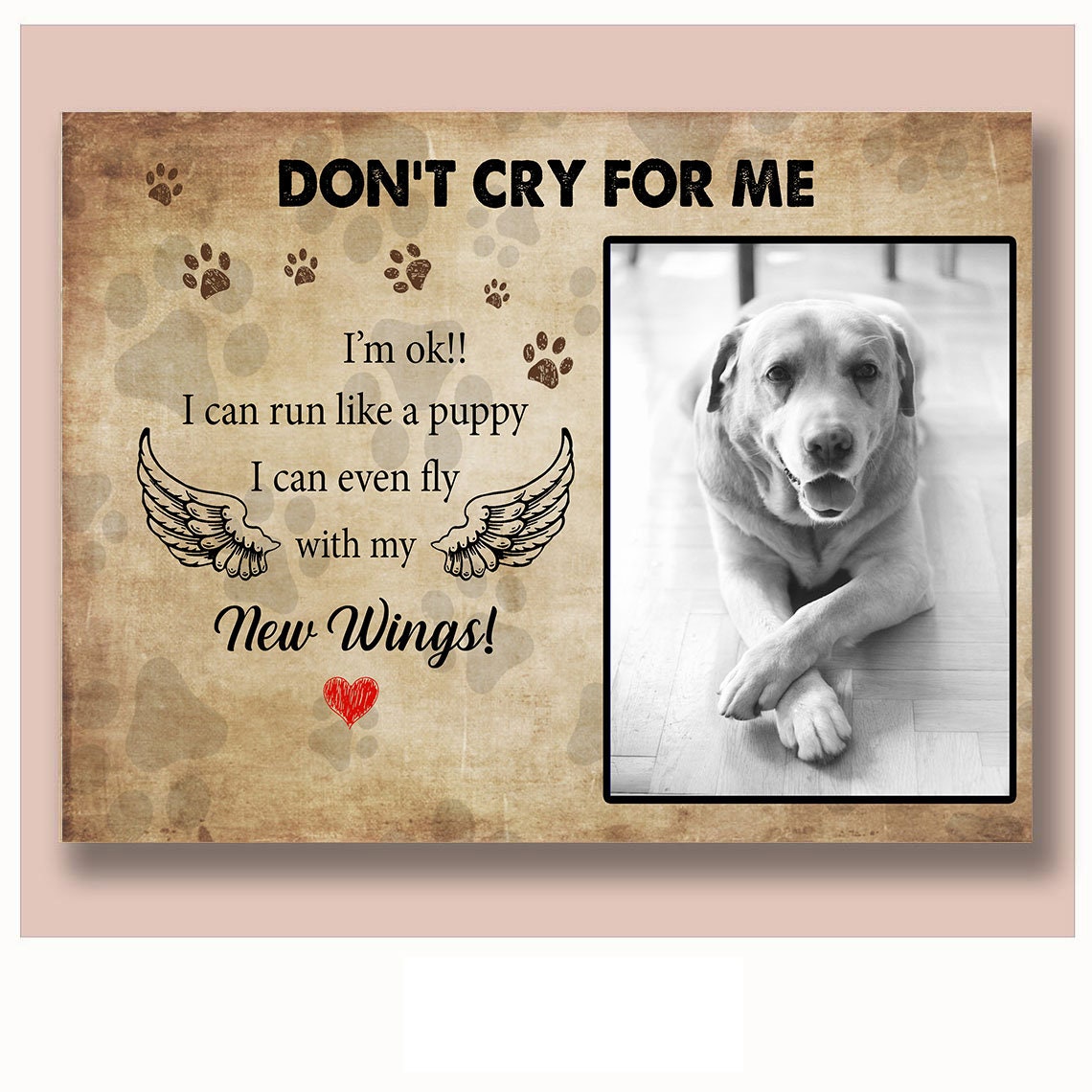 Pet Loss Gifts Personalized Pet Memorial Frame Cat Loss Etsy