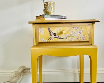 REDUCED PRICE - Beautiful Stag bedside table