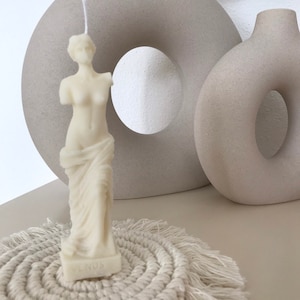 Statue Candle - Statue - Roman - Antique - Greek - Body Candle - minimal - Design - Gift Idea - aesthetic - Handmade - Vegan