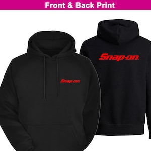 Heated snap on hoodie discount