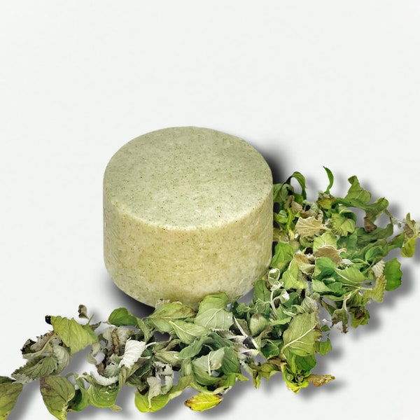 SOLID SHAMPOO BAR Rosemary, Mint & Nettle | for hair and body | body wash | plant-based, mild, vegan | handmade in Germany | 70-80g