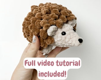 Crochet Hedgehog Pattern - Easy Amigurumi Animal PDF Pattern