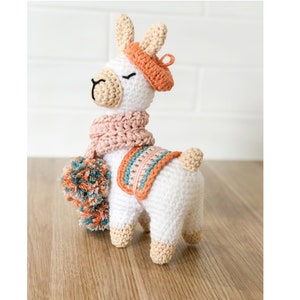 Louisa Llama Crochet Amigurumi PDF Pattern