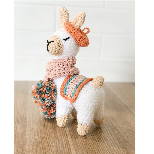 Louisa Lama szydełkowy wzór amigurumi PDF