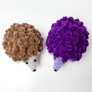 Virkat igelkottmönster - Enkelt Amigurumi-djurmönster i PDF-format bild 6