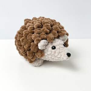Virkat igelkottmönster - Enkelt Amigurumi-djurmönster i PDF-format bild 3