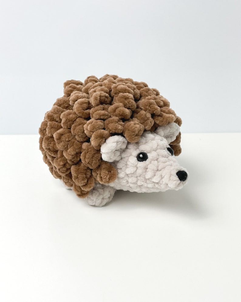 Virkat igelkottmönster - Enkelt Amigurumi-djurmönster i PDF-format bild 3