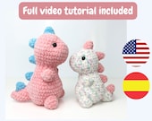 Crochet Dinosaur Pattern - Amigurumi PDF