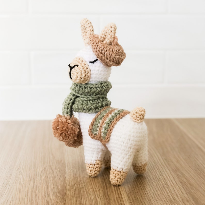 Louisa Llama Crochet Amigurumi PDF Pattern image 3