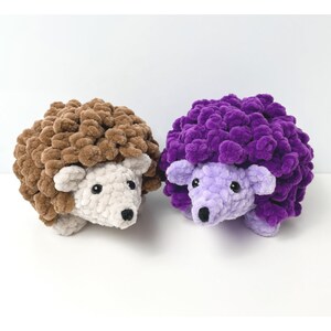Virkat igelkottmönster - Enkelt Amigurumi-djurmönster i PDF-format bild 7