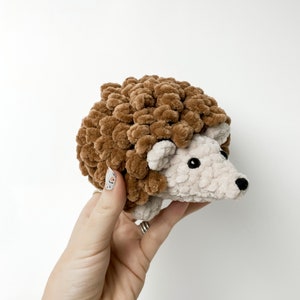 Virkat igelkottmönster - Enkelt Amigurumi-djurmönster i PDF-format bild 2