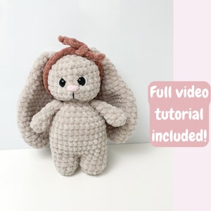 Crochet Bunny Pattern - Amigurumi Animal PDF Pattern