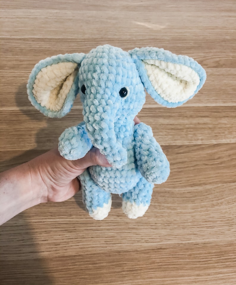 Crochet Elephant Pattern - Amigurumi PDF image 4