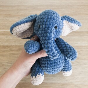 Crochet Elephant Pattern - Amigurumi PDF image 3