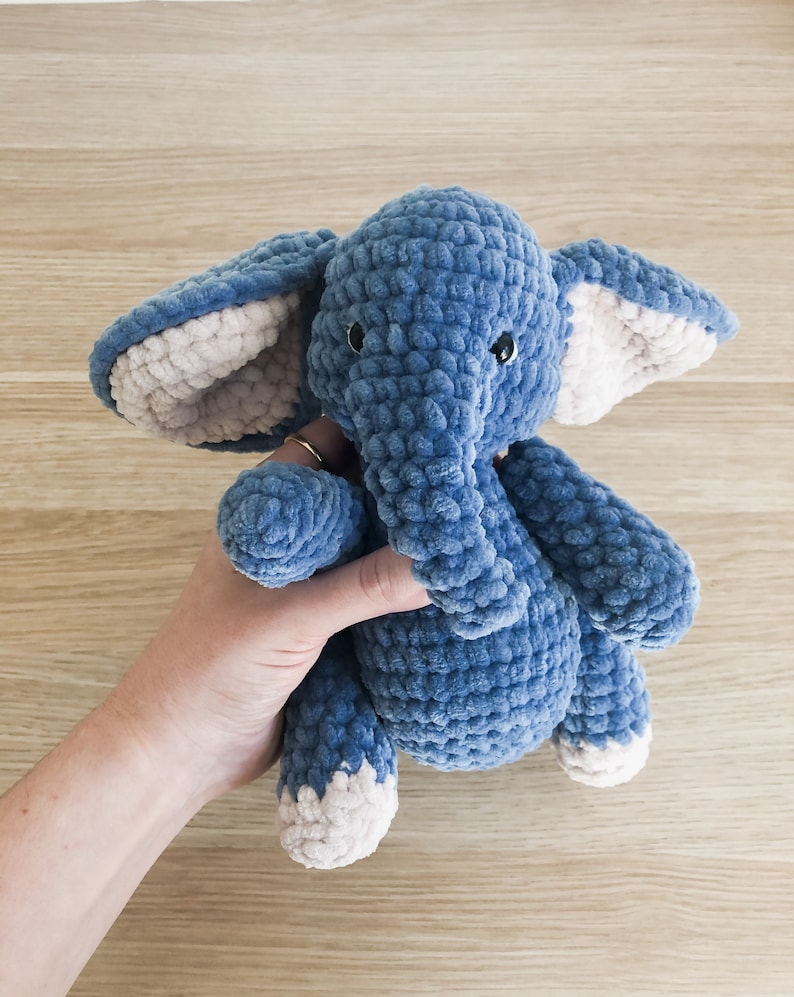 Crochet Elephant Pattern - Amigurumi PDF image 3