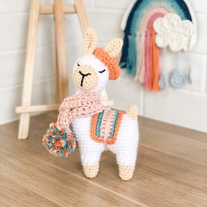 Louisa Llama Crochet Amigurumi PDF Pattern image 2