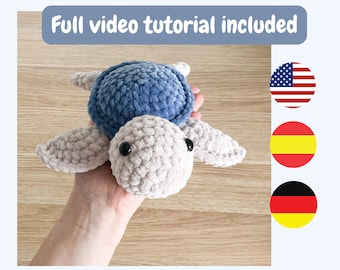 Crochet Turtle Pattern - Amigurumi PDF