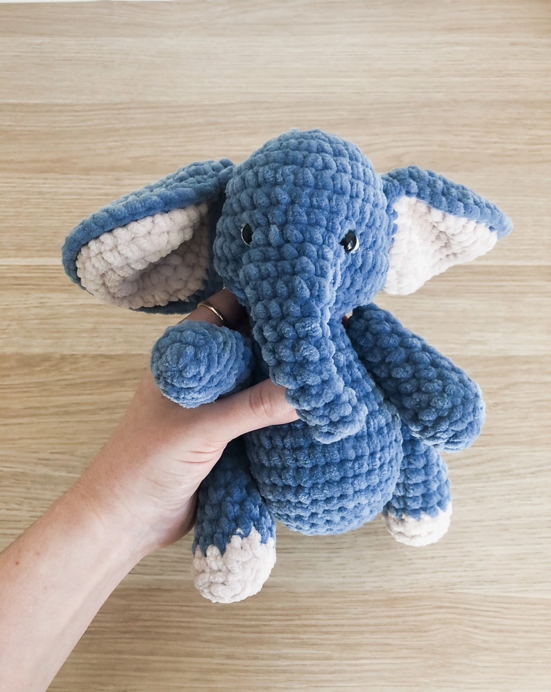 Crochet Elephant Pattern - Amigurumi PDF image 7