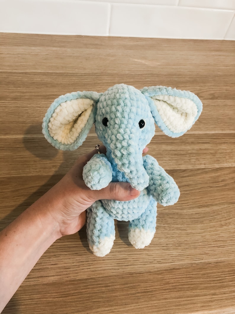 Crochet Elephant Pattern - Amigurumi PDF image 6