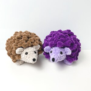 Virkat igelkottmönster - Enkelt Amigurumi-djurmönster i PDF-format bild 5