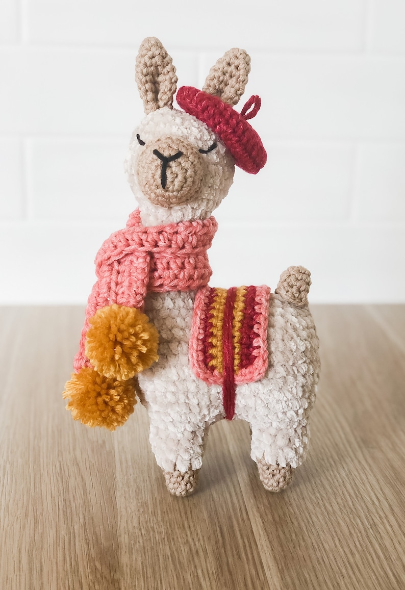 Louisa Llama Crochet Amigurumi PDF Pattern image 8