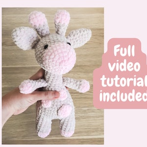 Crochet Giraffe Pattern - Amigurumi PDF