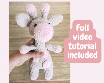 Crochet Giraffe Pattern - Amigurumi PDF