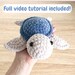 Crochet Turtle Pattern - Amigurumi PDF 