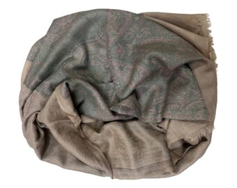 Elegante pashmina sjaal voor iedereen, Liean pashmina sjaal, wikkelsjaal, warme sjaals, yakwollen sjaal, Indiase wollen sjaal, Kashmiri sjaal