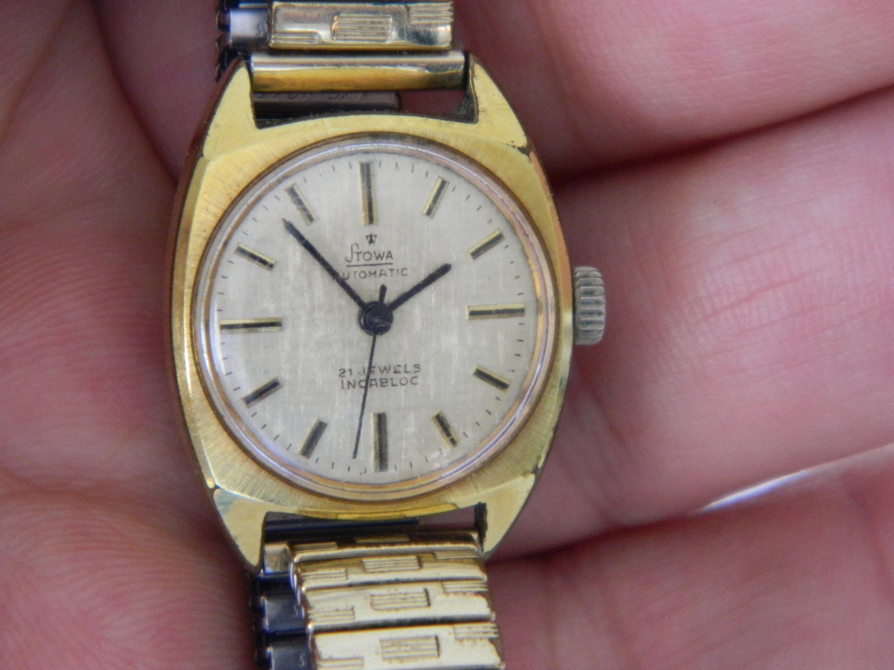 Incabloc Watch Reloj Haste 21 Jewels Incabloc Reloj Haste Mujer