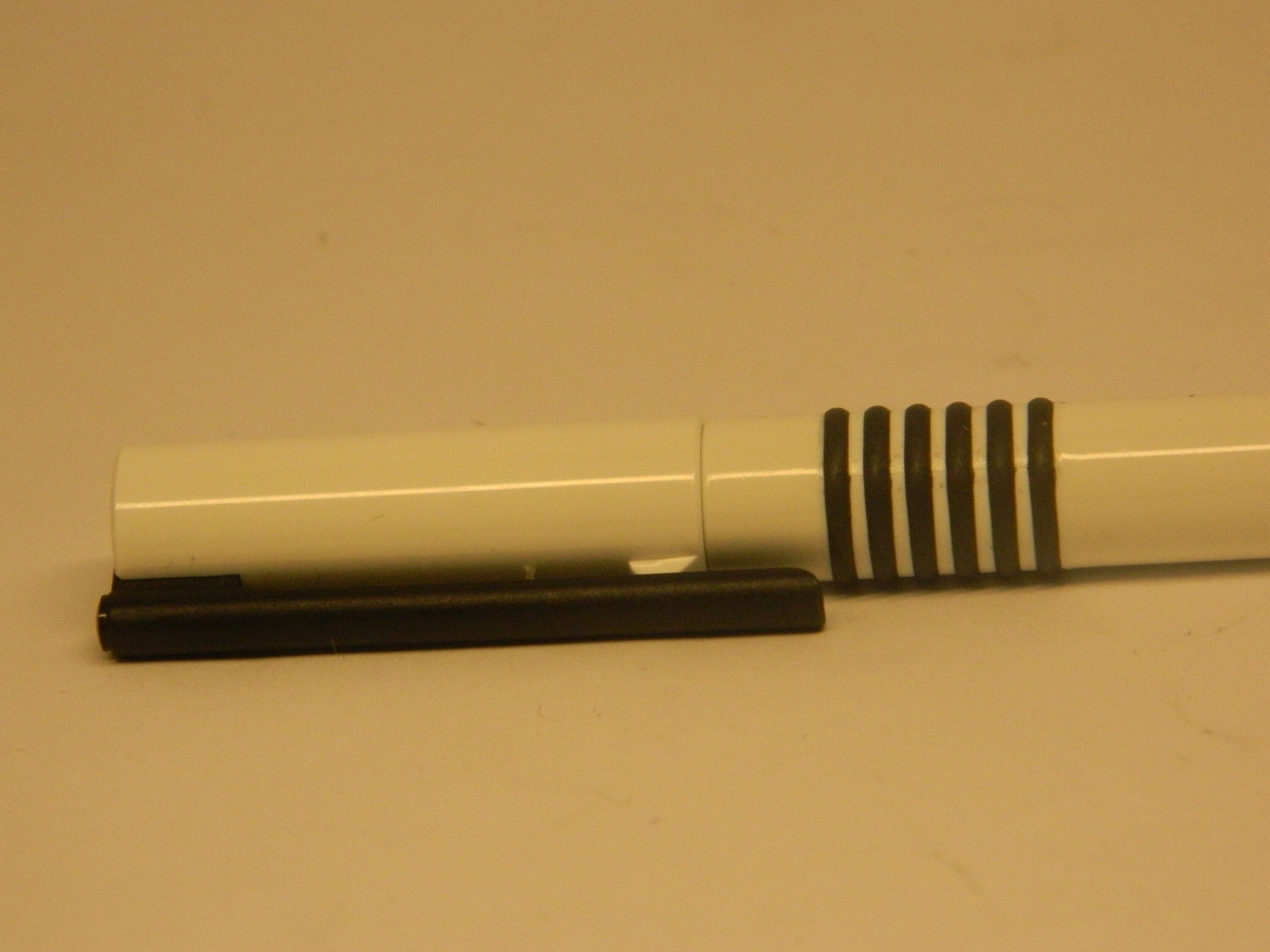 Old Style Lamy White Pen Rollerball Weiß Schwarz / W.Germany