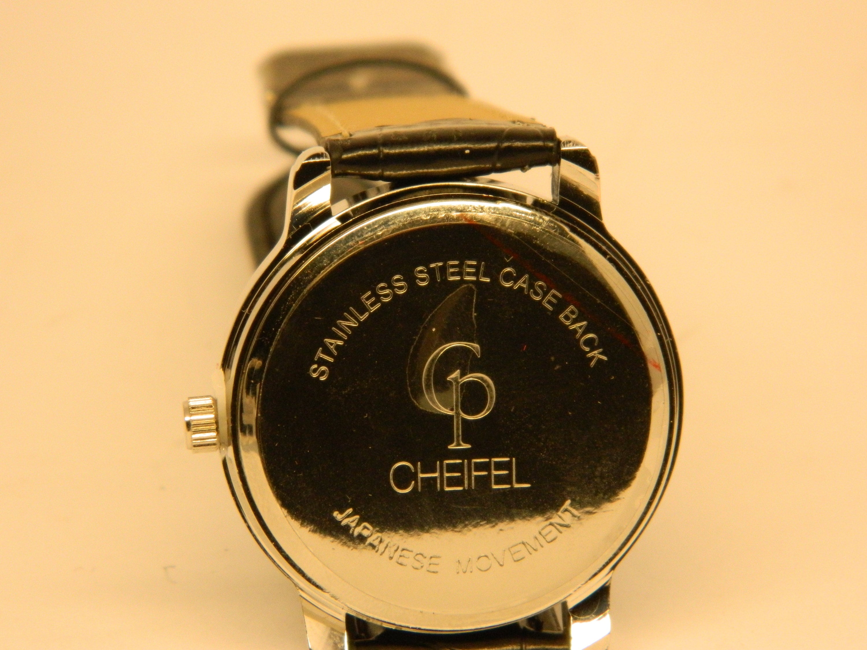 Tijdloze elegantie gloednieuw Cheifel Regulator horloge met leren