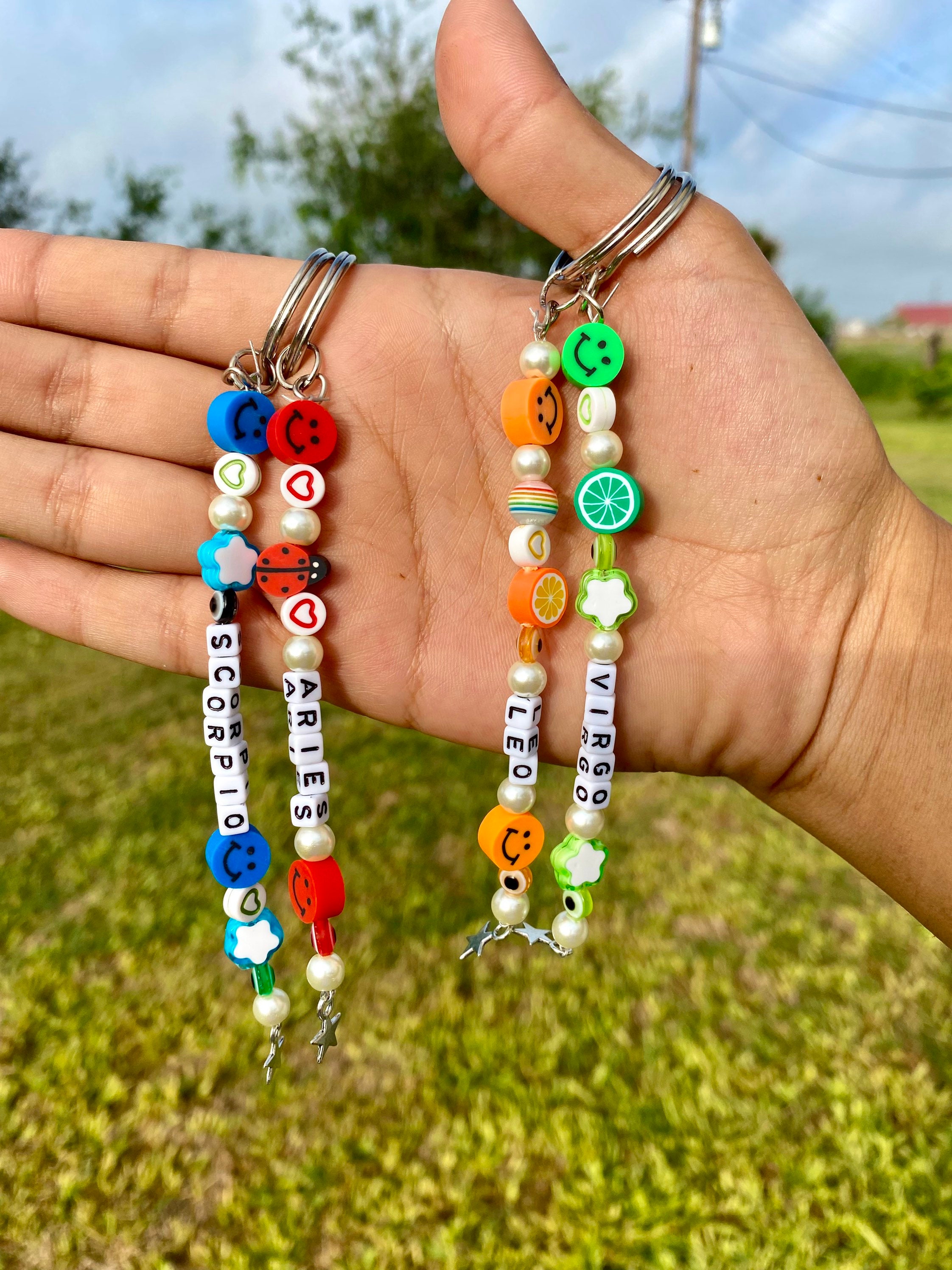 Summer Keychains Etsy