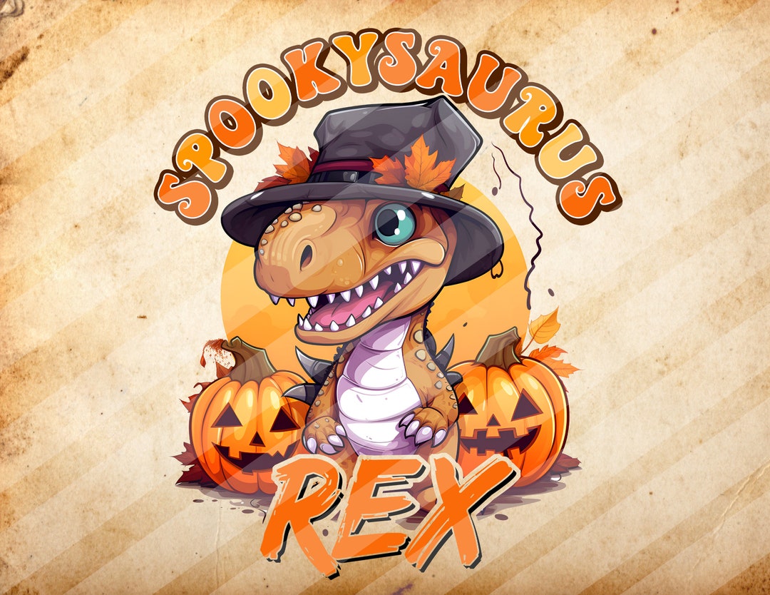 kids-halloween-spooky-saurus-rex-dinosaur-halloween-sublimation-png