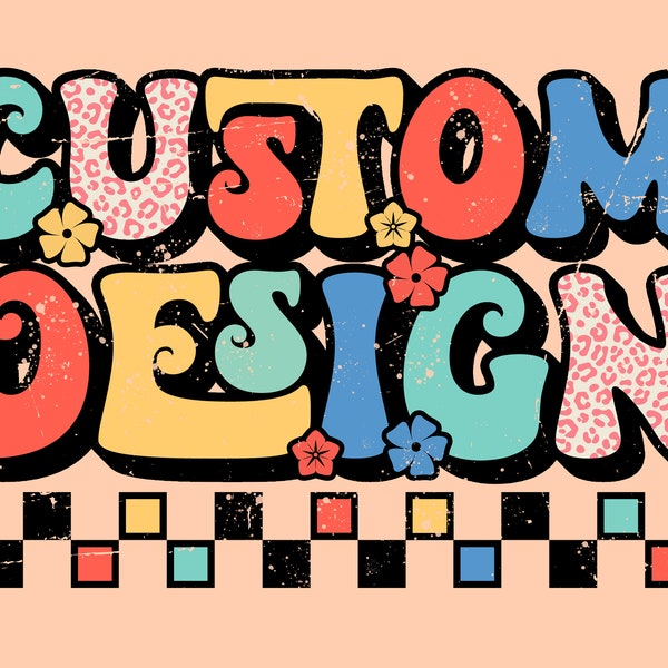 Custom Graphic Design Service, Sublimation Design Downloads - PNG File