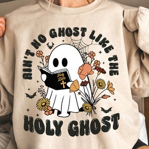 Ain&#39;t No Ghost Like The Holy Ghost png, spookachtig seizoen png, religieuze Halloween png, instant digitale download - png-bestand
