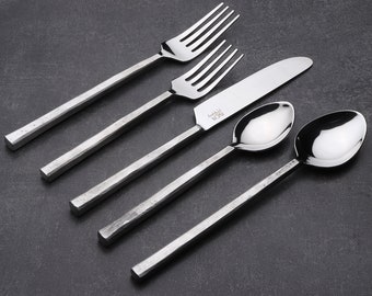 Jason Flatware Steel, 5-Pc. Place Setting