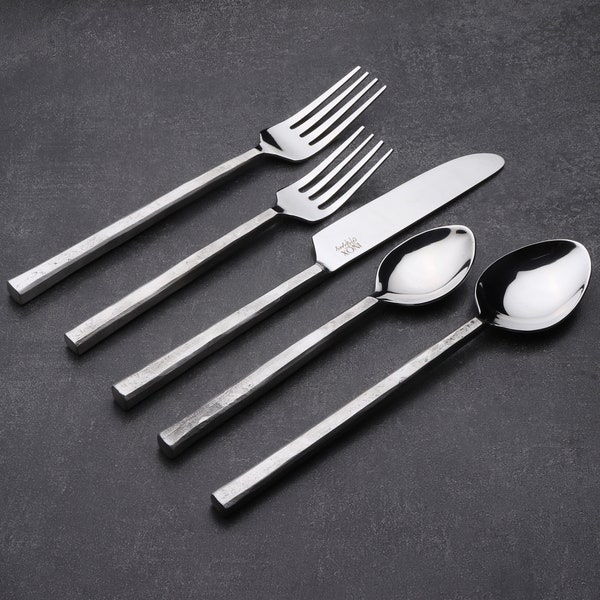 Jason Flatware Steel, 5-Pc. Place Setting