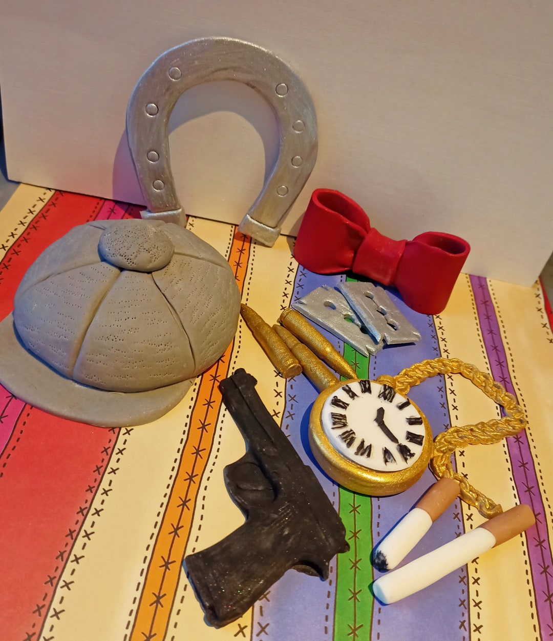 Peaky Blinders Cake Topper Fondant Edible Decorations Etsy