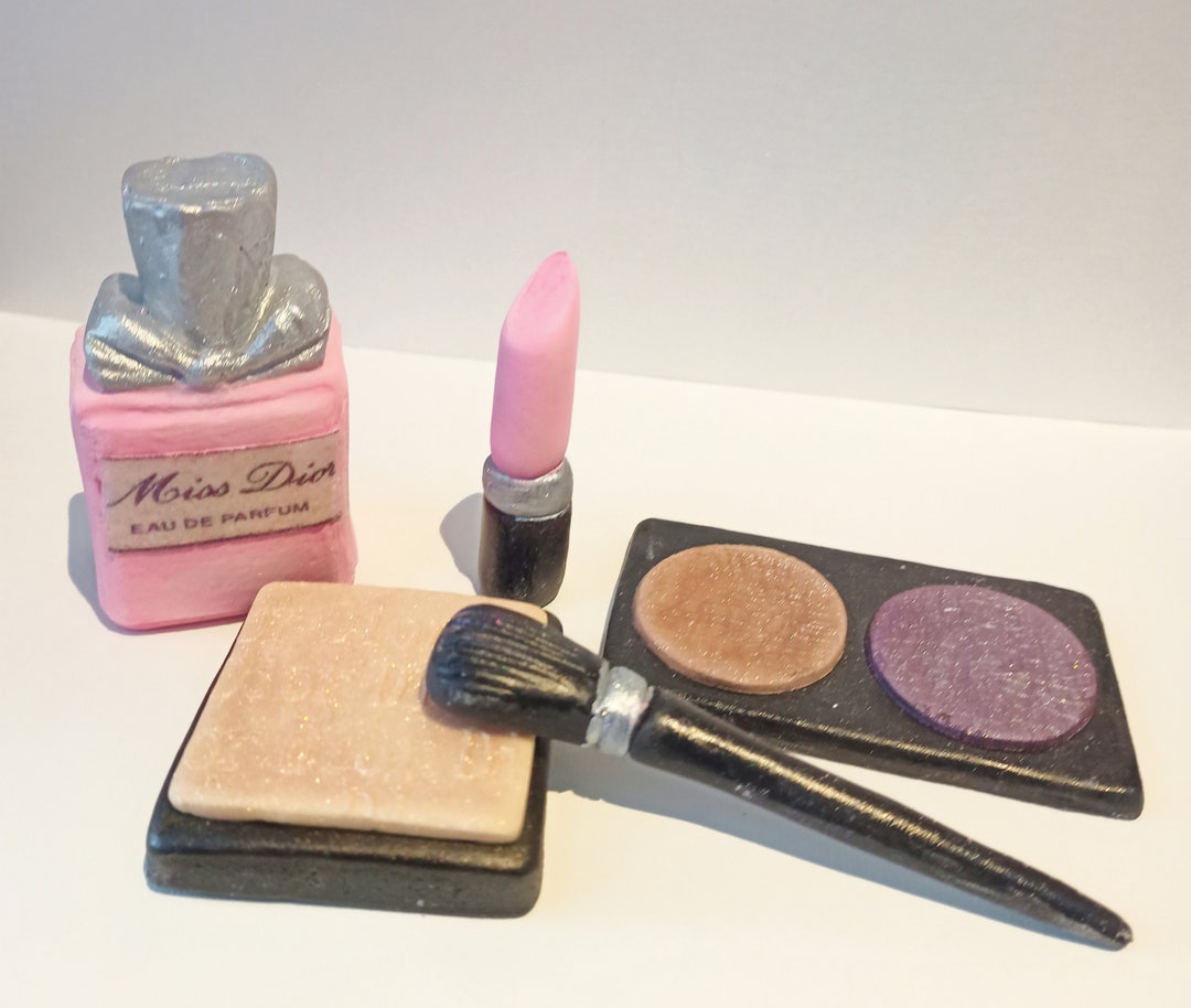 Edible Fondant Make up Cake Topper Etsy UK