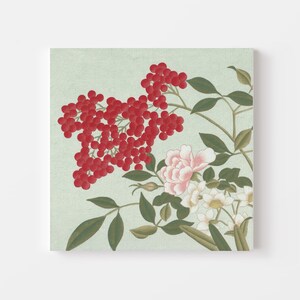 Traditional Korean Nandina Botanical Artwork – KOREAN Gift