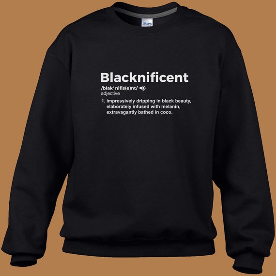 Black slogan sweatshirt hot sale