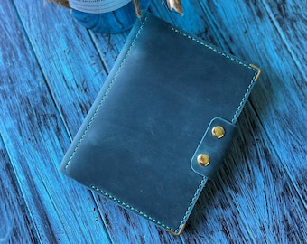 Leder Journal, Travelers Notebook, Leder Portfolio