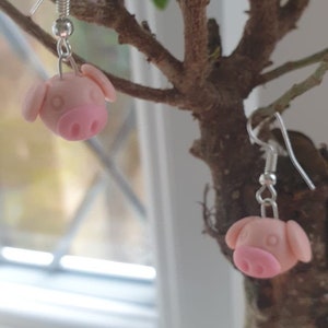 Pig Clay Earrings