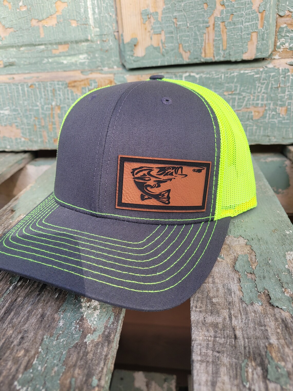 Fishing Patch Richardson 112 Hat Etsy