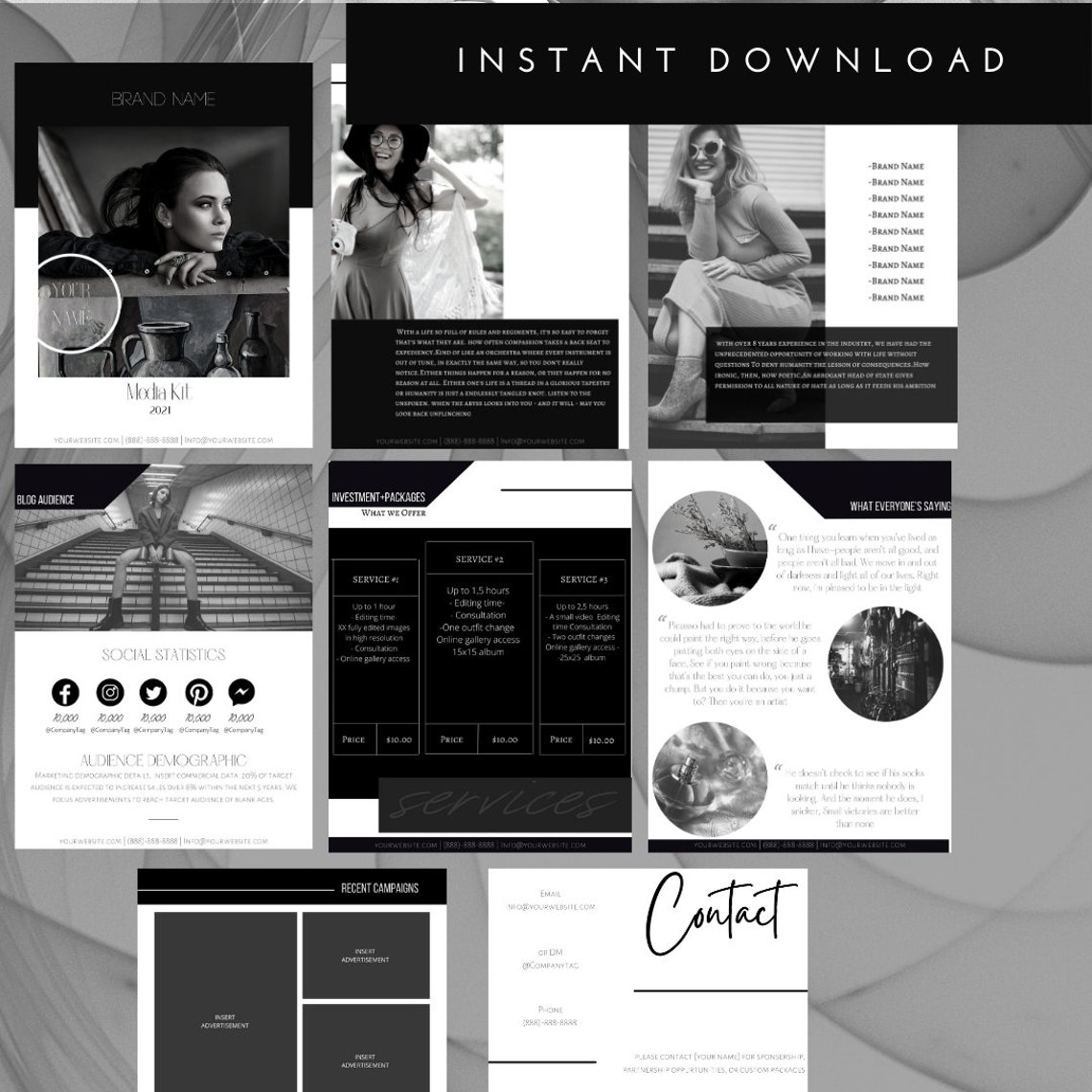 Media Presentation Kit Small Business CEO Etsy