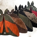 Hesed MysticMoth Bag | Convertible Vegan Backpack, Interchangeable Wings, Handmade Butterfly Design, insect bag, customizable product logo