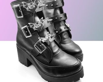 Bat buckle boots new arrivals