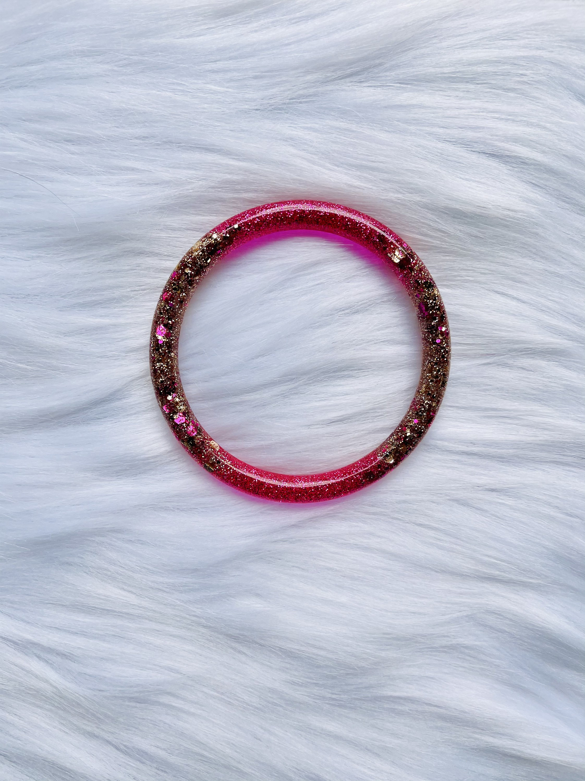 Resin Keychain Bangle Handcrafted Keychain Charm Bangles Etsy