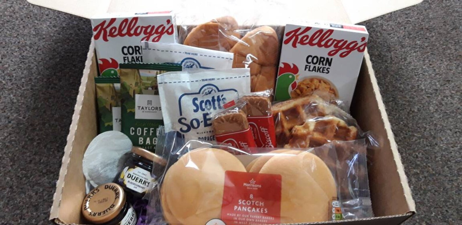 Breakfast Box Breakfast Hamper Birthday gift for her Etsy